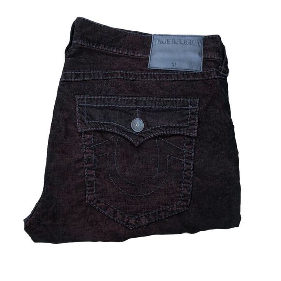 Rare true religion jeans size 42 GENO FLAP T red/Black - Picture 5 of 15